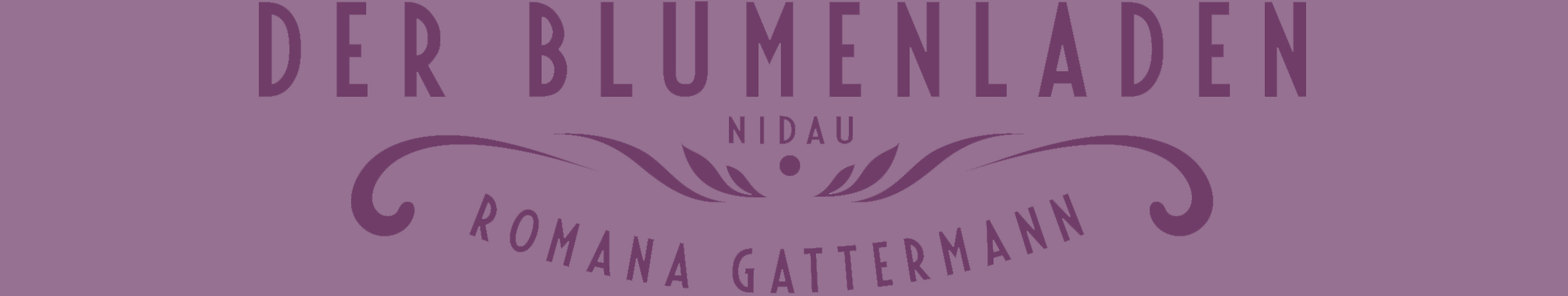 logo hell der blumenladen nidau romana gattermann rosa breit 2